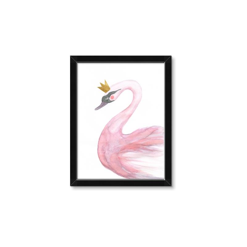 Picture of Pink Swan Queen  _GroupedProduct_Rectangle_Portrait_Mini_ _GroupedProduct_Rectangle_Portrait_Framed_Matted_