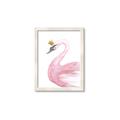 Picture of Pink Swan Queen  _GroupedProduct_Rectangle_Portrait_Mini_ _GroupedProduct_Rectangle_Portrait_Framed_Matted_