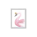 Picture of Pink Swan Queen  _GroupedProduct_Rectangle_Portrait_Mini_ _GroupedProduct_Rectangle_Portrait_Framed_Matted_