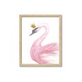 Picture of Pink Swan Queen  _GroupedProduct_Rectangle_Portrait_Mini_ _GroupedProduct_Rectangle_Portrait_Framed_Matted_