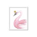 Picture of Pink Swan Queen  _GroupedProduct_Rectangle_Portrait_Mini_ _GroupedProduct_Rectangle_Portrait_Framed_Matted_