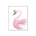 Picture of Pink Swan Queen  _GroupedProduct_Rectangle_Portrait_Mini_ _GroupedProduct_Rectangle_Portrait_Framed_Matted_