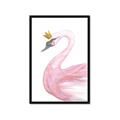 Picture of Pink Swan Queen  _GroupedProduct_Rectangle_Portrait_Mini_ _GroupedProduct_Rectangle_Portrait_Framed_Matted_