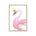 Picture of Pink Swan Queen  _GroupedProduct_Rectangle_Portrait_Mini_ _GroupedProduct_Rectangle_Portrait_Framed_Matted_