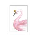 Picture of Pink Swan Queen  _GroupedProduct_Rectangle_Portrait_Mini_ _GroupedProduct_Rectangle_Portrait_Framed_Matted_