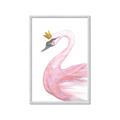 Picture of Pink Swan Queen  _GroupedProduct_Rectangle_Portrait_Mini_ _GroupedProduct_Rectangle_Portrait_Framed_Matted_