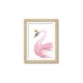 Picture of Pink Swan Queen  _GroupedProduct_Rectangle_Portrait_Mini_ _GroupedProduct_Rectangle_Portrait_Framed_Matted_