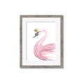 Picture of Pink Swan Queen  _GroupedProduct_Rectangle_Portrait_Mini_ _GroupedProduct_Rectangle_Portrait_Framed_Matted_