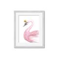Picture of Pink Swan Queen  _GroupedProduct_Rectangle_Portrait_Mini_ _GroupedProduct_Rectangle_Portrait_Framed_Matted_