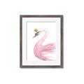 Picture of Pink Swan Queen  _GroupedProduct_Rectangle_Portrait_Mini_ _GroupedProduct_Rectangle_Portrait_Framed_Matted_
