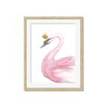 Picture of Pink Swan Queen  _GroupedProduct_Rectangle_Portrait_Mini_ _GroupedProduct_Rectangle_Portrait_Framed_Matted_