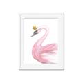 Picture of Pink Swan Queen  _GroupedProduct_Rectangle_Portrait_Mini_ _GroupedProduct_Rectangle_Portrait_Framed_Matted_