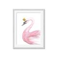 Picture of Pink Swan Queen  _GroupedProduct_Rectangle_Portrait_Mini_ _GroupedProduct_Rectangle_Portrait_Framed_Matted_