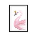 Picture of Pink Swan Queen  _GroupedProduct_Rectangle_Portrait_Mini_ _GroupedProduct_Rectangle_Portrait_Framed_Matted_