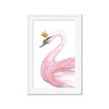 Picture of Pink Swan Queen  _GroupedProduct_Rectangle_Portrait_Mini_ _GroupedProduct_Rectangle_Portrait_Framed_Matted_