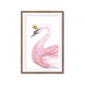 Picture of Pink Swan Queen  _GroupedProduct_Rectangle_Portrait_Mini_ _GroupedProduct_Rectangle_Portrait_Framed_Matted_