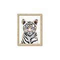Picture of Tiger Babe _GroupedProduct_Rectangle_Portrait_Mini_ _GroupedProduct_Rectangle_Portrait_Framed_Matted_