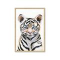 Picture of Tiger Babe _GroupedProduct_Rectangle_Portrait_Mini_ _GroupedProduct_Rectangle_Portrait_Framed_Matted_