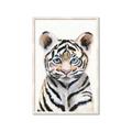 Picture of Tiger Babe _GroupedProduct_Rectangle_Portrait_Mini_ _GroupedProduct_Rectangle_Portrait_Framed_Matted_