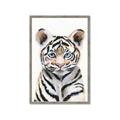 Picture of Tiger Babe _GroupedProduct_Rectangle_Portrait_Mini_ _GroupedProduct_Rectangle_Portrait_Framed_Matted_