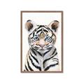 Picture of Tiger Babe _GroupedProduct_Rectangle_Portrait_Mini_ _GroupedProduct_Rectangle_Portrait_Framed_Matted_