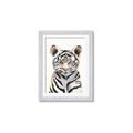 Picture of Tiger Babe _GroupedProduct_Rectangle_Portrait_Mini_ _GroupedProduct_Rectangle_Portrait_Framed_Matted_