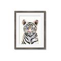 Picture of Tiger Babe _GroupedProduct_Rectangle_Portrait_Mini_ _GroupedProduct_Rectangle_Portrait_Framed_Matted_