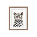 Picture of Tiger Babe _GroupedProduct_Rectangle_Portrait_Mini_ _GroupedProduct_Rectangle_Portrait_Framed_Matted_