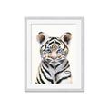 Picture of Tiger Babe _GroupedProduct_Rectangle_Portrait_Mini_ _GroupedProduct_Rectangle_Portrait_Framed_Matted_