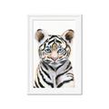 Picture of Tiger Babe _GroupedProduct_Rectangle_Portrait_Mini_ _GroupedProduct_Rectangle_Portrait_Framed_Matted_