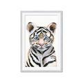 Picture of Tiger Babe _GroupedProduct_Rectangle_Portrait_Mini_ _GroupedProduct_Rectangle_Portrait_Framed_Matted_