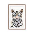 Picture of Tiger Babe _GroupedProduct_Rectangle_Portrait_Mini_ _GroupedProduct_Rectangle_Portrait_Framed_Matted_