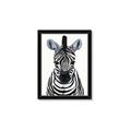 Picture of Zebra Babe _GroupedProduct_Rectangle_Portrait_Mini_ _GroupedProduct_Rectangle_Portrait_Framed_Matted_