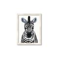 Picture of Zebra Babe _GroupedProduct_Rectangle_Portrait_Mini_ _GroupedProduct_Rectangle_Portrait_Framed_Matted_