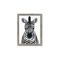 Picture of Zebra Babe _GroupedProduct_Rectangle_Portrait_Mini_ _GroupedProduct_Rectangle_Portrait_Framed_Matted_