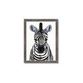 Picture of Zebra Babe _GroupedProduct_Rectangle_Portrait_Mini_ _GroupedProduct_Rectangle_Portrait_Framed_Matted_
