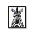 Picture of Zebra Babe _GroupedProduct_Rectangle_Portrait_Mini_ _GroupedProduct_Rectangle_Portrait_Framed_Matted_