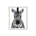 Picture of Zebra Babe _GroupedProduct_Rectangle_Portrait_Mini_ _GroupedProduct_Rectangle_Portrait_Framed_Matted_
