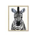 Picture of Zebra Babe _GroupedProduct_Rectangle_Portrait_Mini_ _GroupedProduct_Rectangle_Portrait_Framed_Matted_
