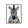 Picture of Zebra Babe _GroupedProduct_Rectangle_Portrait_Mini_ _GroupedProduct_Rectangle_Portrait_Framed_Matted_