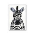 Picture of Zebra Babe _GroupedProduct_Rectangle_Portrait_Mini_ _GroupedProduct_Rectangle_Portrait_Framed_Matted_