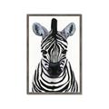 Picture of Zebra Babe _GroupedProduct_Rectangle_Portrait_Mini_ _GroupedProduct_Rectangle_Portrait_Framed_Matted_