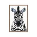 Picture of Zebra Babe _GroupedProduct_Rectangle_Portrait_Mini_ _GroupedProduct_Rectangle_Portrait_Framed_Matted_
