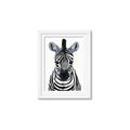 Picture of Zebra Babe _GroupedProduct_Rectangle_Portrait_Mini_ _GroupedProduct_Rectangle_Portrait_Framed_Matted_