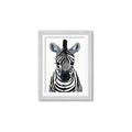 Picture of Zebra Babe _GroupedProduct_Rectangle_Portrait_Mini_ _GroupedProduct_Rectangle_Portrait_Framed_Matted_