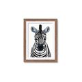 Picture of Zebra Babe _GroupedProduct_Rectangle_Portrait_Mini_ _GroupedProduct_Rectangle_Portrait_Framed_Matted_