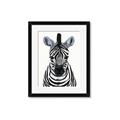 Picture of Zebra Babe _GroupedProduct_Rectangle_Portrait_Mini_ _GroupedProduct_Rectangle_Portrait_Framed_Matted_