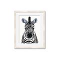 Picture of Zebra Babe _GroupedProduct_Rectangle_Portrait_Mini_ _GroupedProduct_Rectangle_Portrait_Framed_Matted_