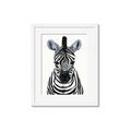 Picture of Zebra Babe _GroupedProduct_Rectangle_Portrait_Mini_ _GroupedProduct_Rectangle_Portrait_Framed_Matted_