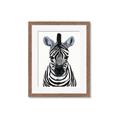Picture of Zebra Babe _GroupedProduct_Rectangle_Portrait_Mini_ _GroupedProduct_Rectangle_Portrait_Framed_Matted_
